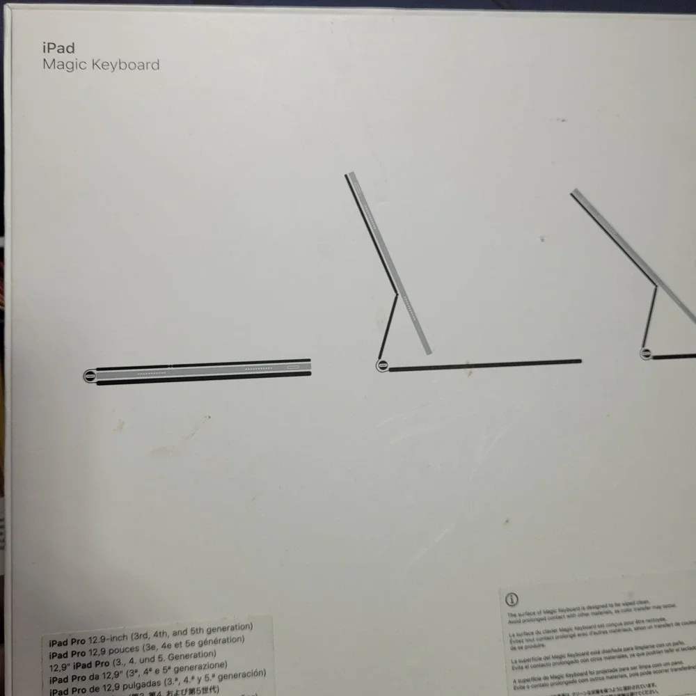Empty boxes**Apple iPad Pro 12.9 inch Magic Keyboard Apple Watch Series 6 Bundle